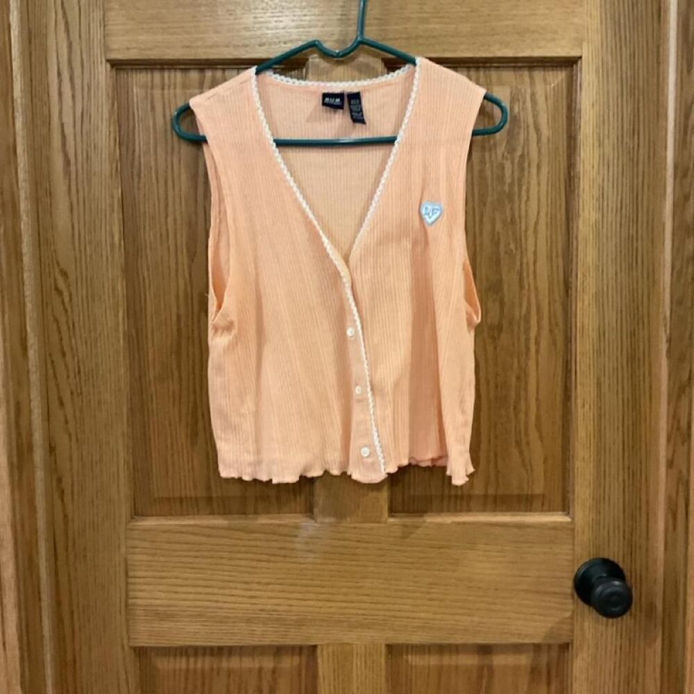 Bum-equipment Women's Orange and Pink Gilet
